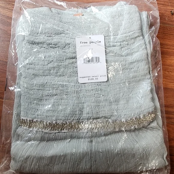 Free People Ella Midi Skirt Size 2 NWT - Picture 11 of 13